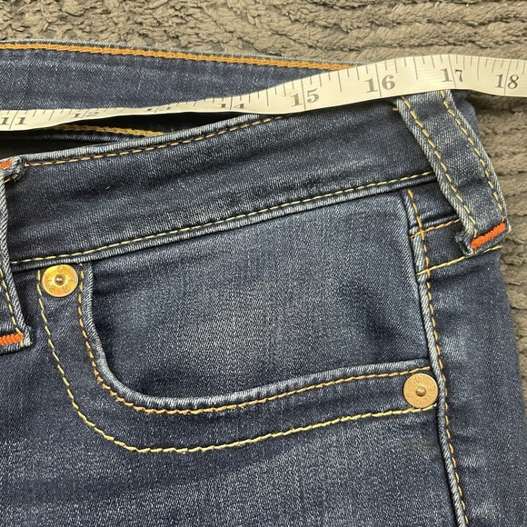True Religion Jennie Women's 34x28 Jeans Skinny Stretch Denim Mid Rise Classic - Picture 6 of 8